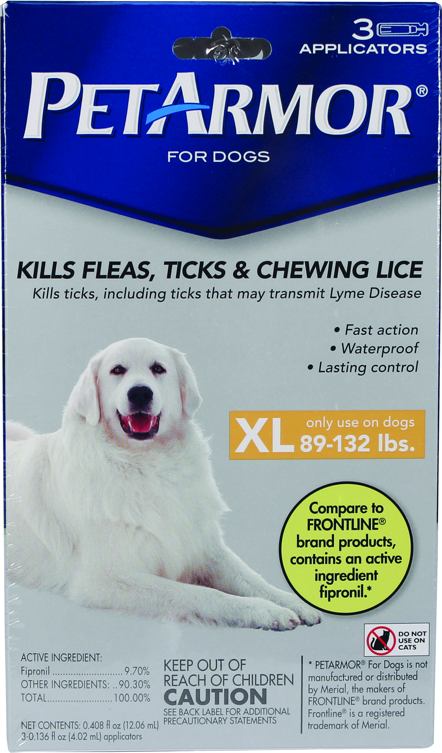 PET ARMOR FLEA & TICK TOPICAL FOR DOGS