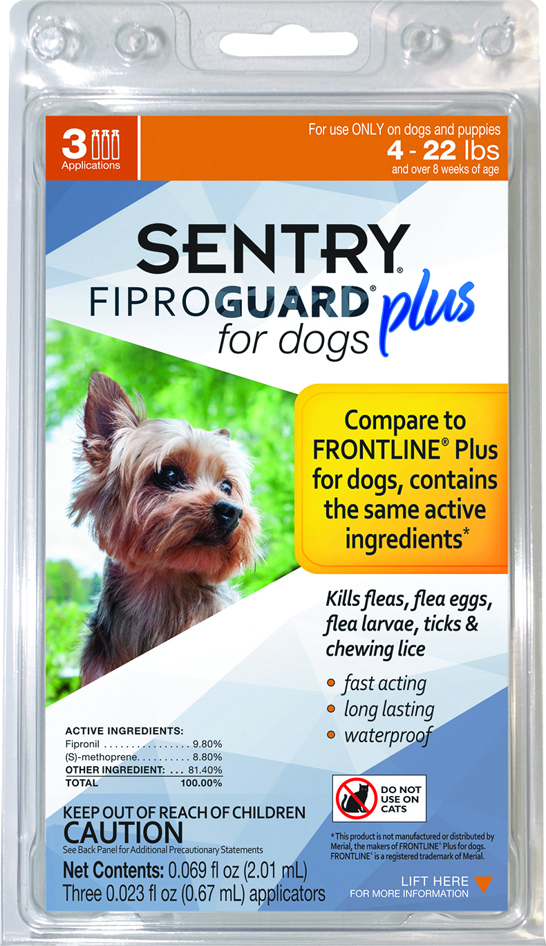 SENTRY FIPROGUARD PLUS DOG FLEA & TICK SPOT-ON