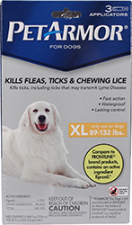 PET ARMOR FLEA & TICK TOPICAL FOR DOGS