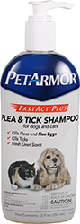 PET ARMOR FASTACT PLUS FLEA/TICK SHAMPOO DOG/CAT