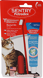 SENTRY PETRODEX DENTAL CARE KIT FOR CATS