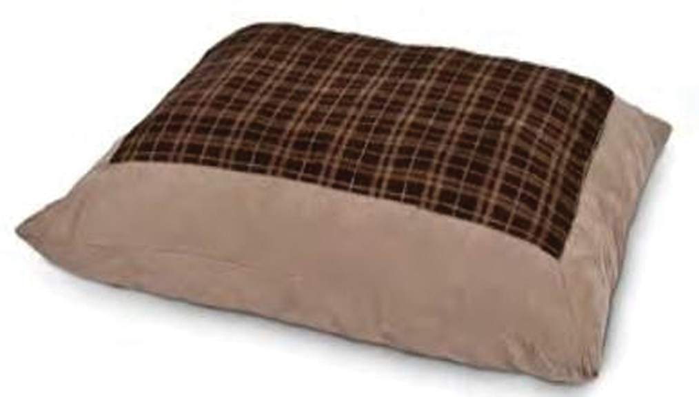 PLUSH PLAID PILLOW