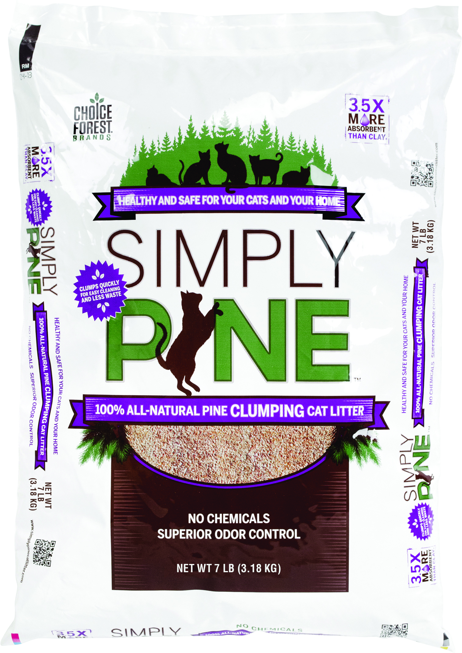 SIMPLY PINE CLUMPING CAT LITTER