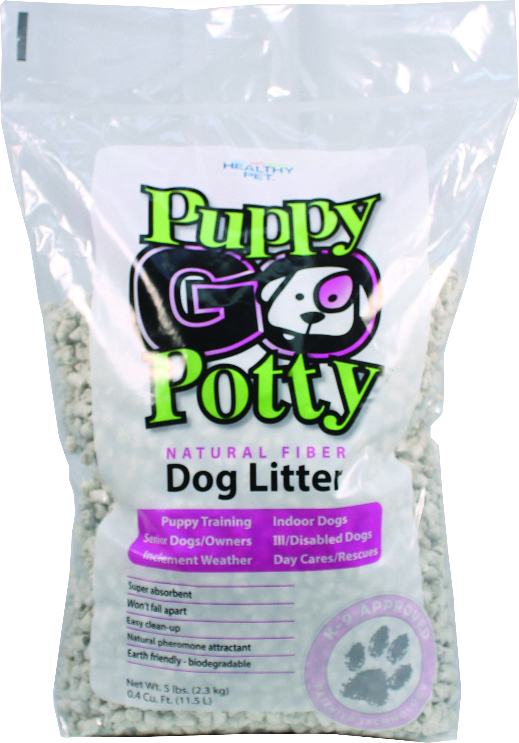 PUPPY GO POTTY NATURAL FIBER DOG LITTER