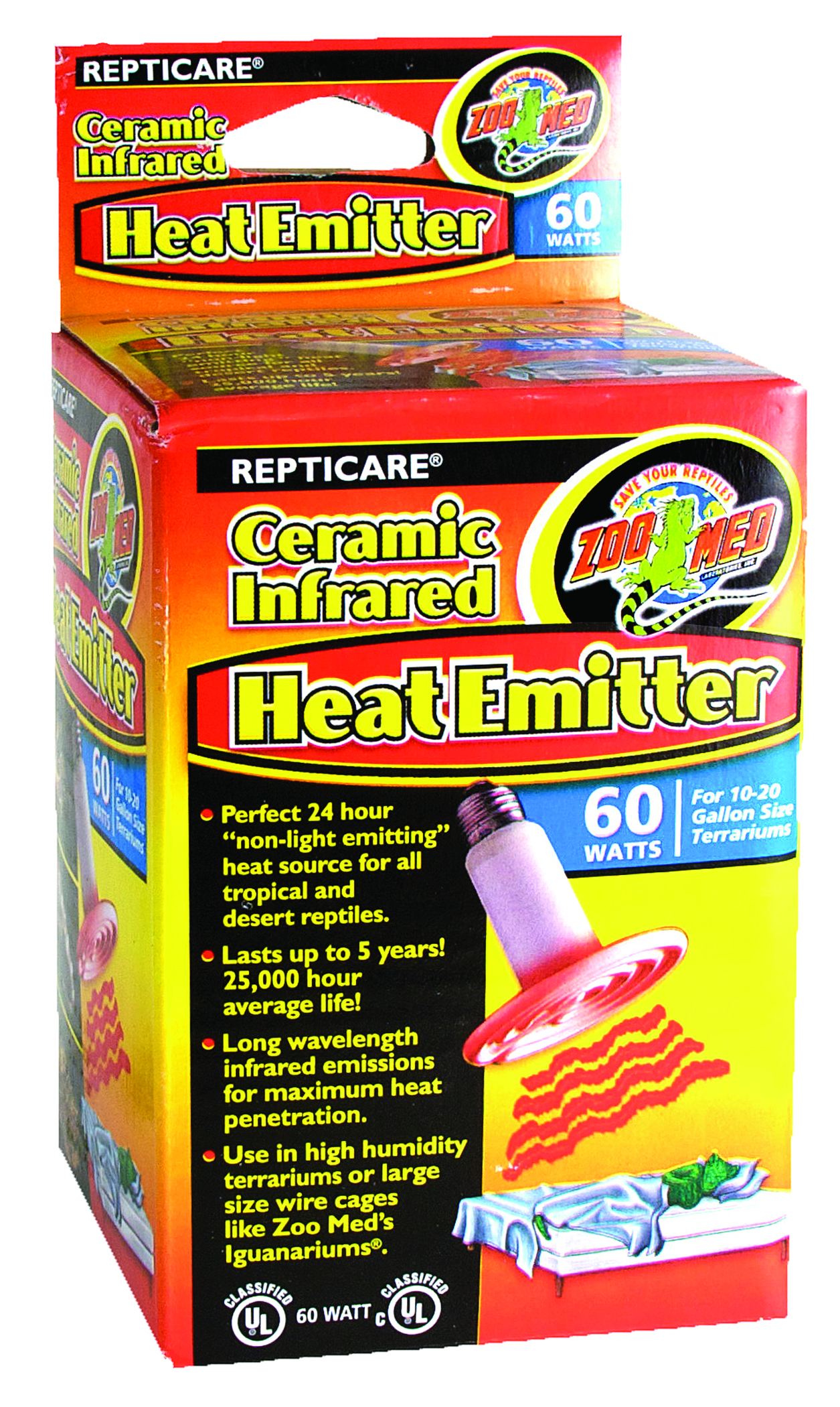 Repticare Ceramic Heat Emitter 60W