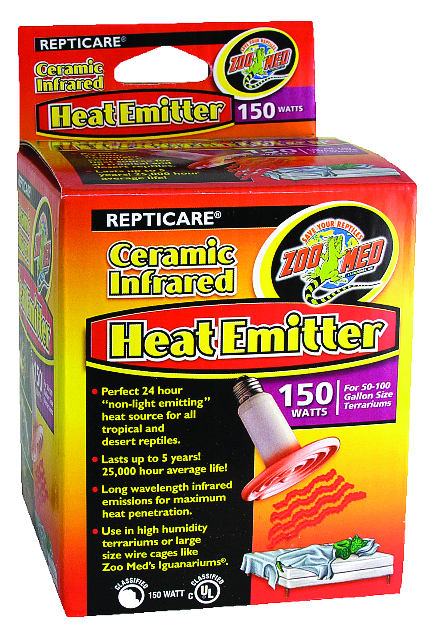 Repticare Ceramic Heat Emitter 150W