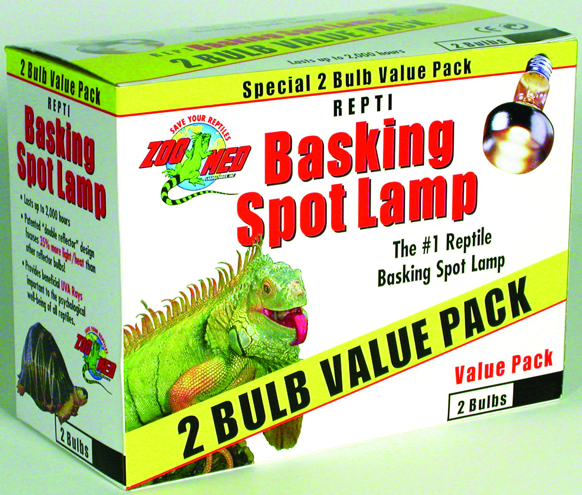 Basking Spot Lamp Bulb - 50W (2Pk)
