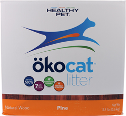 OKOCAT NATURAL PINE WOOD CAT LITTER