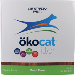 OKOCAT NATURAL DUST-FREE PAPER CAT LITTER