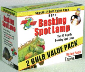 Basking Spot Lamp Bulb - 50W (2Pk)