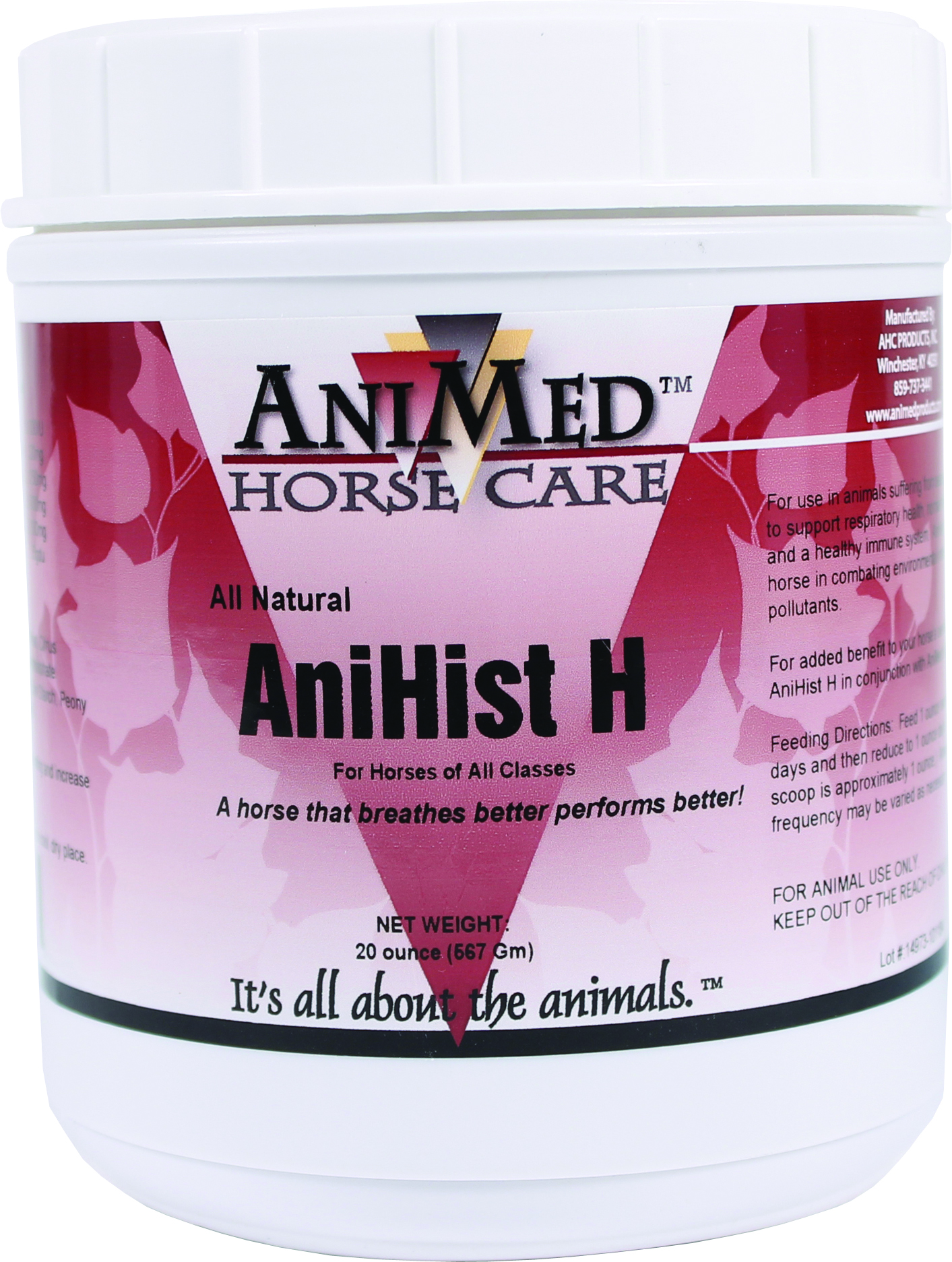 ALL NATURAL ANIHIST H ALLERGY AID FOR HORSES