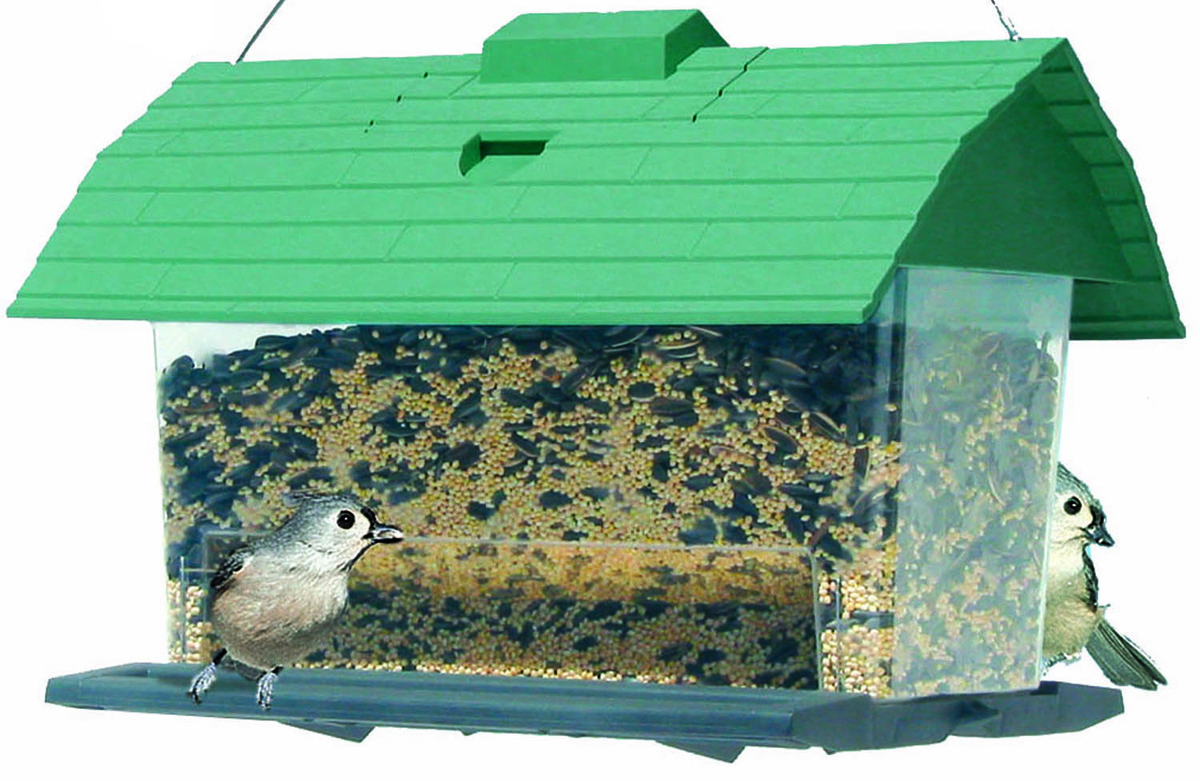 Seed Barn Bird Feeder