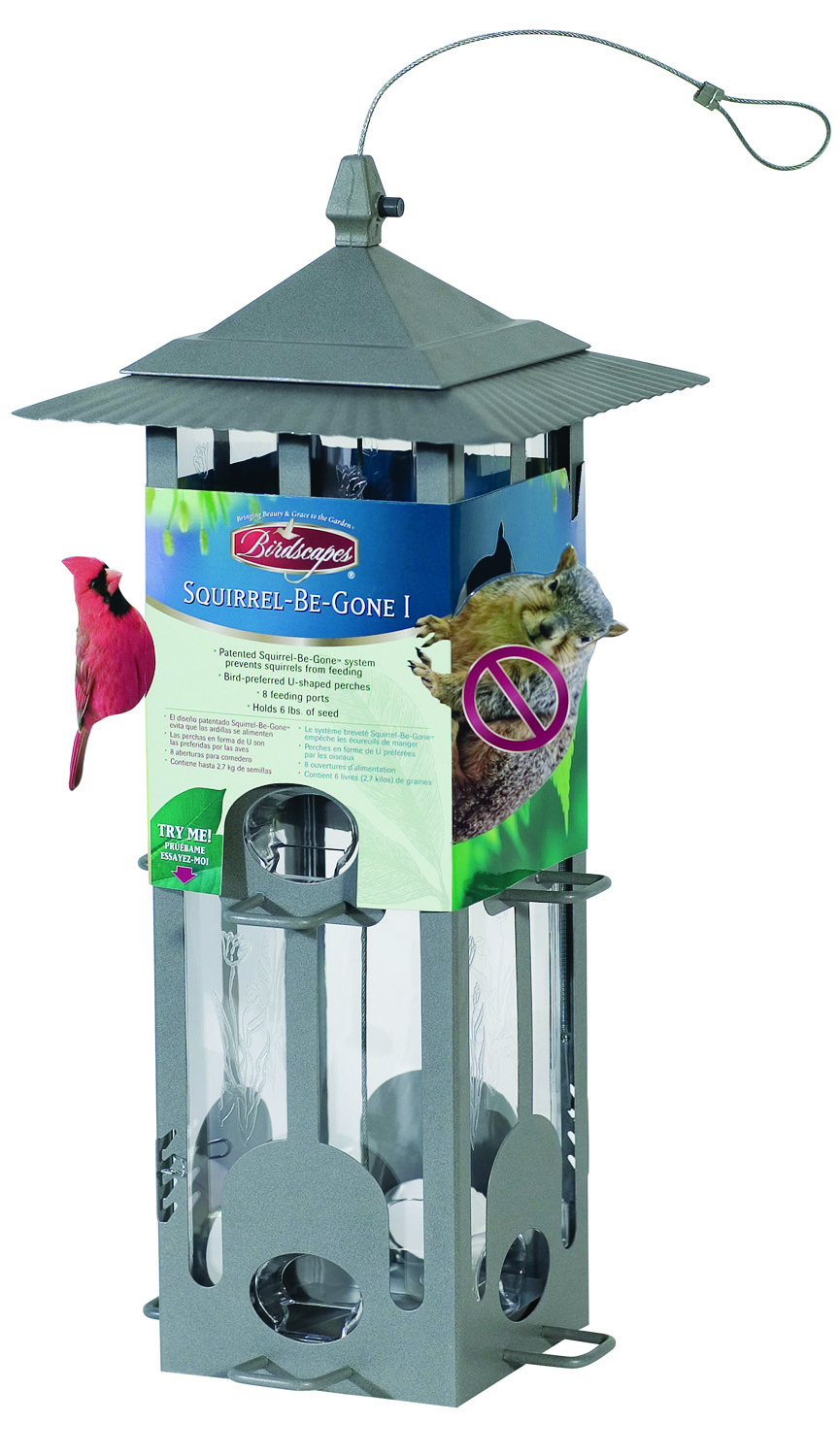 SQUIRREL BE GONE FEEDER
