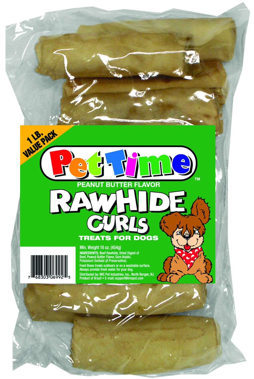 Roll Curls - Peanut Butter Flavored