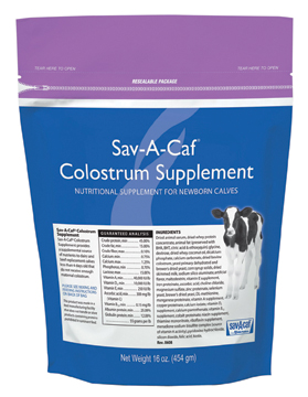 SAV-A-CAF COLOSTRUM SUPPLEMENT