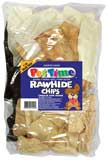 Flavorful Assorted Rawhide Chips - 16oz.