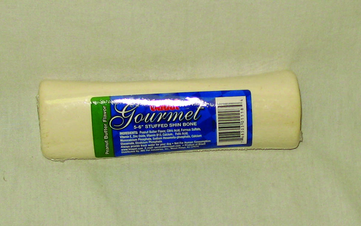 Stuffed Bone - Peanut Butter Flavor - Medium