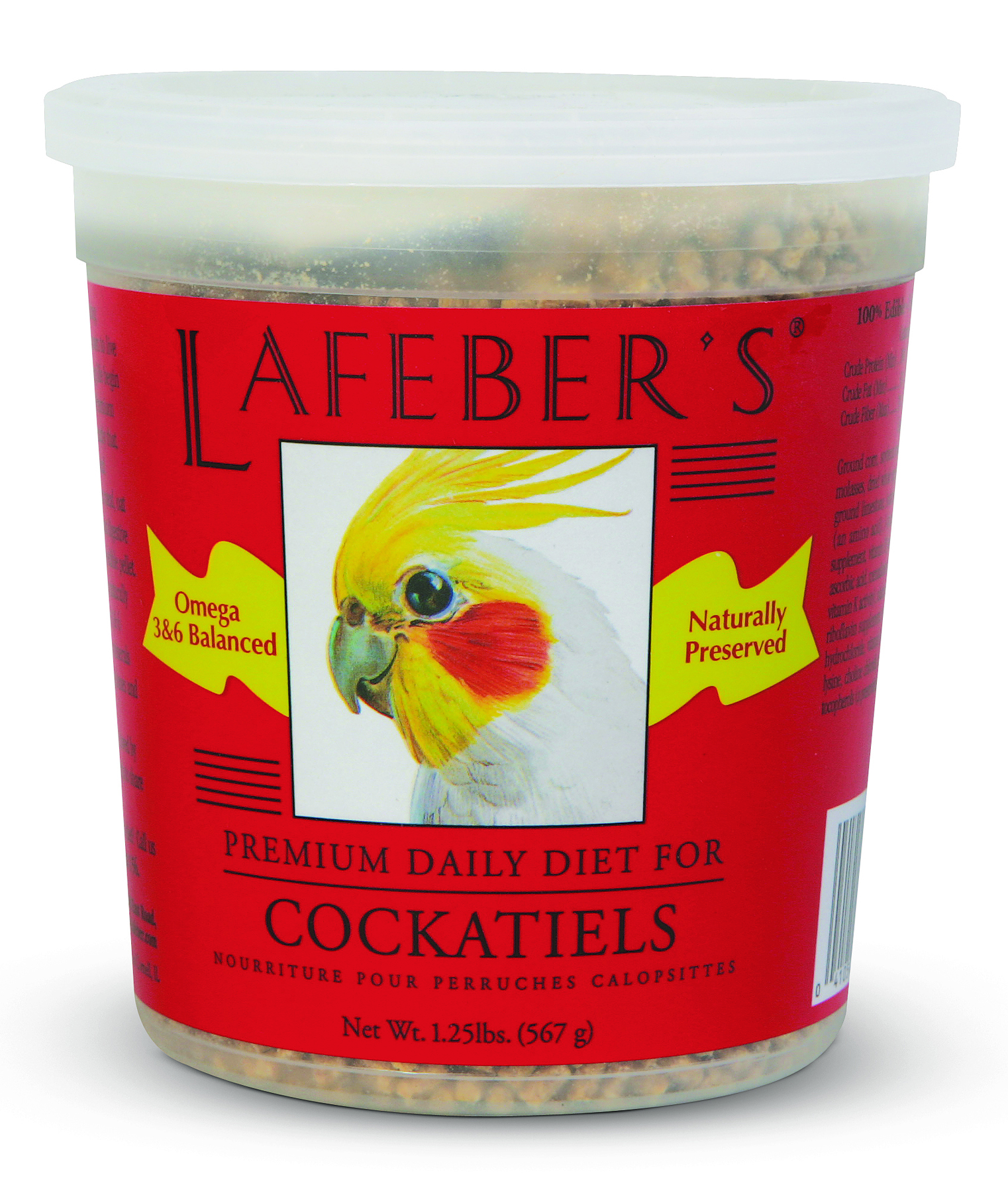 LaFeber's Cockatiel pellets, 1.25 lb