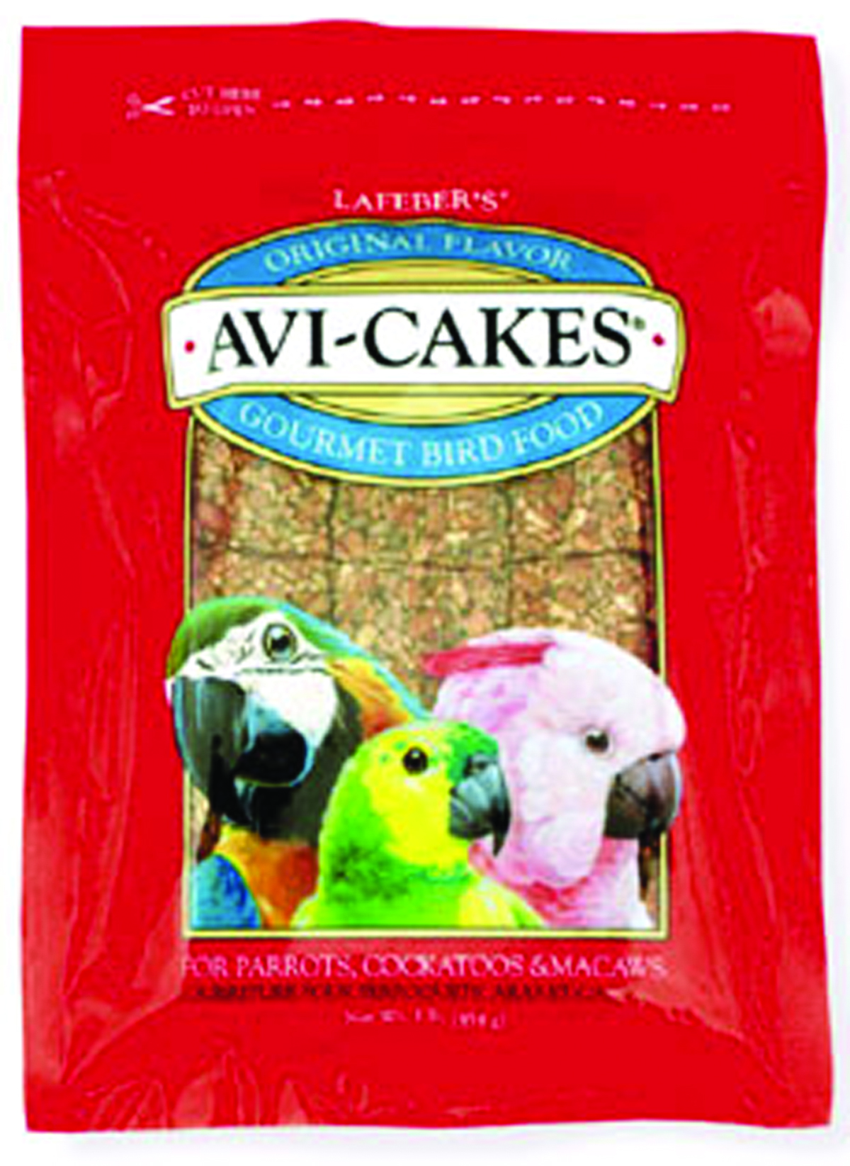 Avi-cakes for macaws & cockatoos, 16 oz