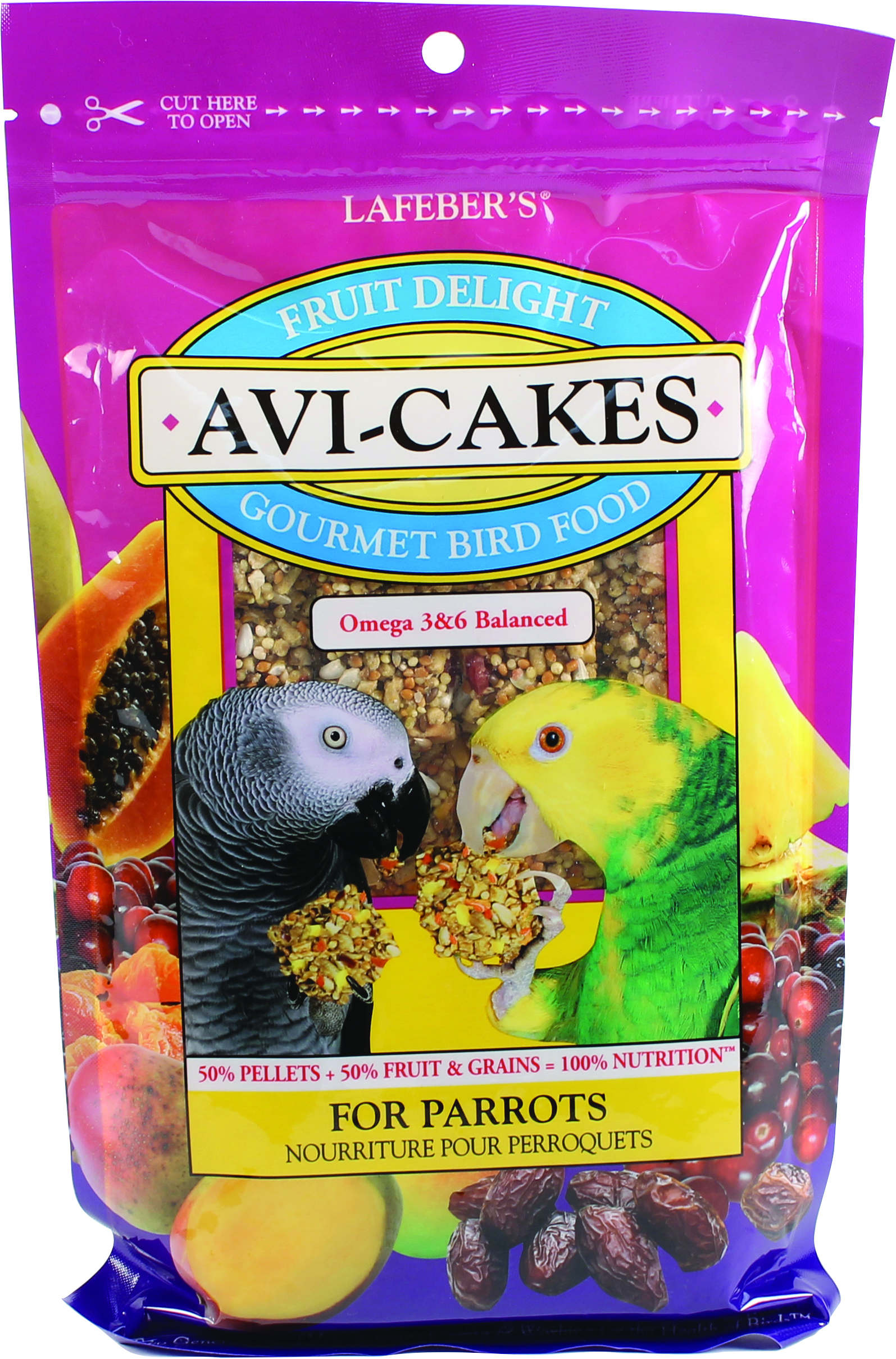 AVI-CAKES FRUIT DELIGHT GOURMET BIRD FOOD