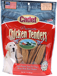 CADET PREMIUM CHICKEN TENDERS DOG TREATS
