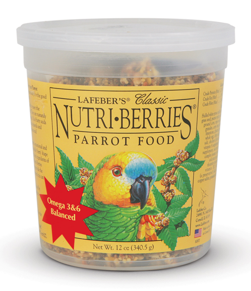 LaFeber's Nutri-Berries Parrot Food, 12 oz