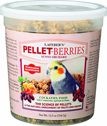 SUNNY ORCHARD PELLET=BERRIES BIRD FOOD