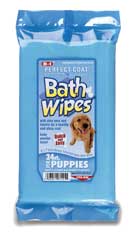 PERFECT COAT BATH WIPES-PUPPY