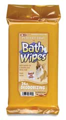 PERFECT COAT BATH WIPES FOR CATS