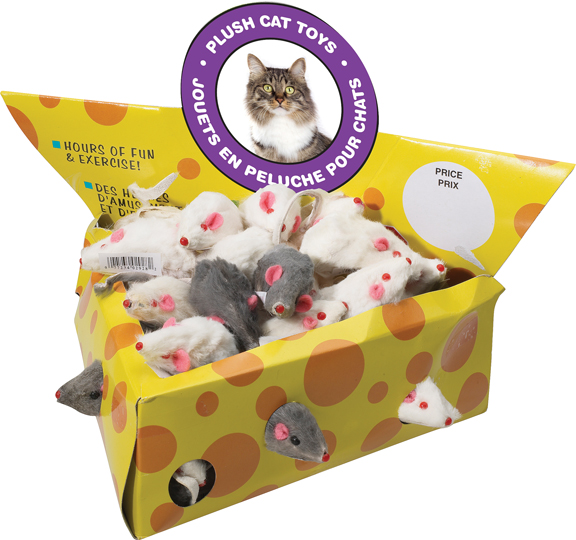 Fur Mouse Cheesebox Display 24 Piece