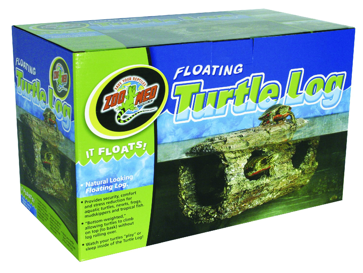Float Turtle Log - Brown