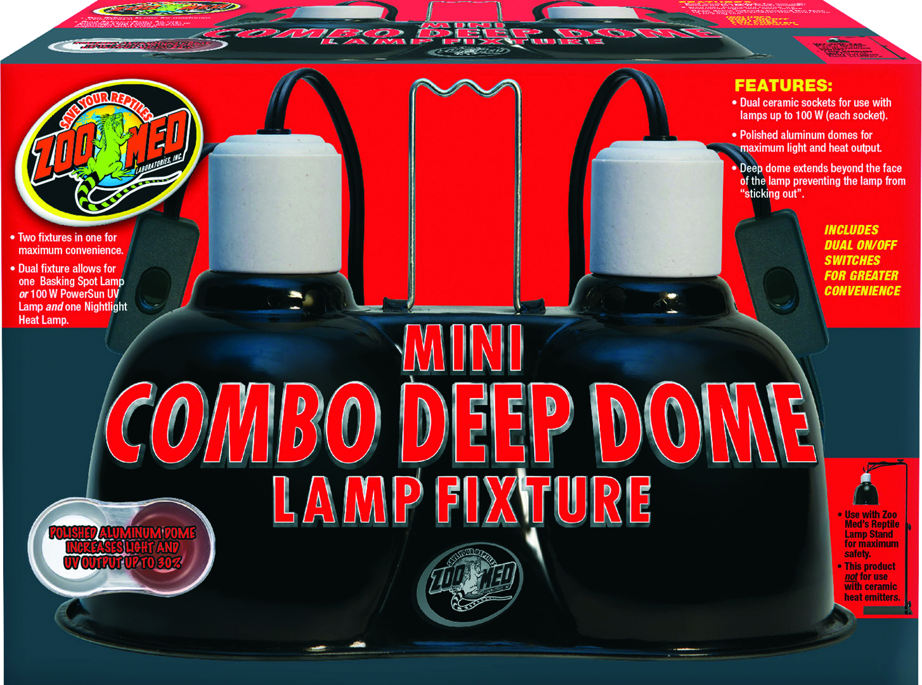 COMBO DEEP DOME LAMP