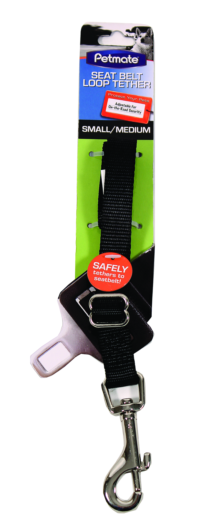 SEAT BELT LOOP TETHER FOR DOGS