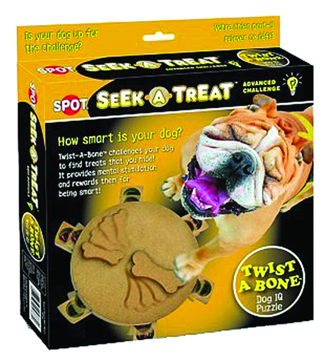 SPOT SEEK-A-TREAT ADVANCED CHALLENGE TWIST-A-BONE