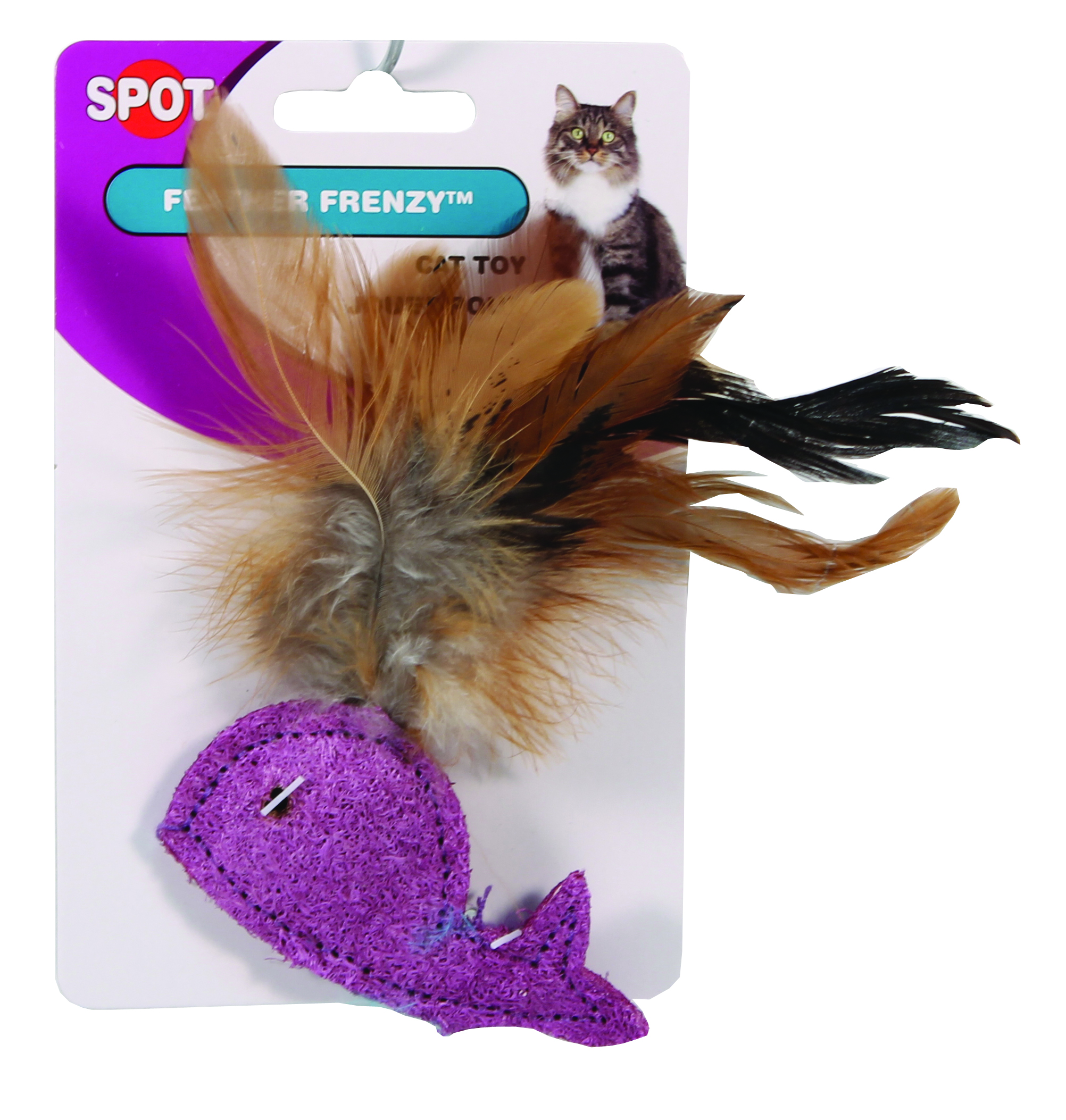 SPOT FEATHER FRENZY CAT TOY