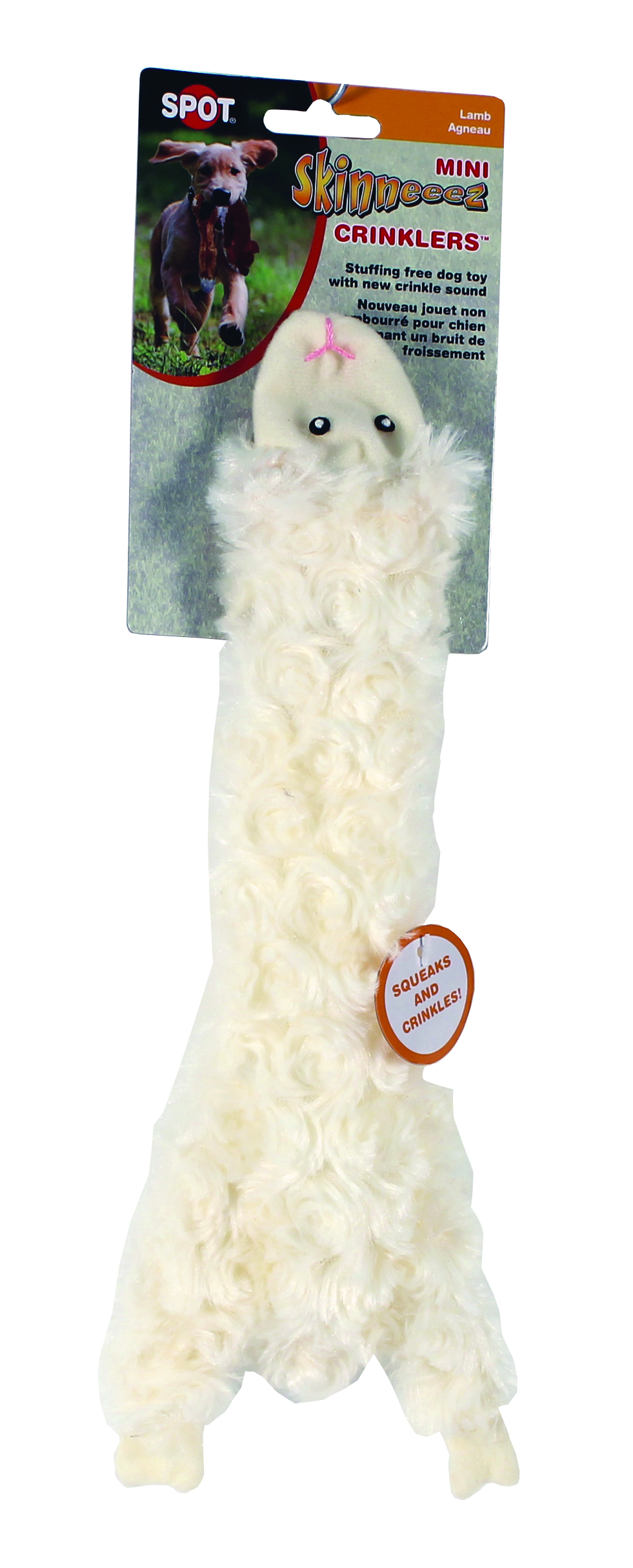 SPOT MINI SKINNEEEZ CRINKLER LAMB