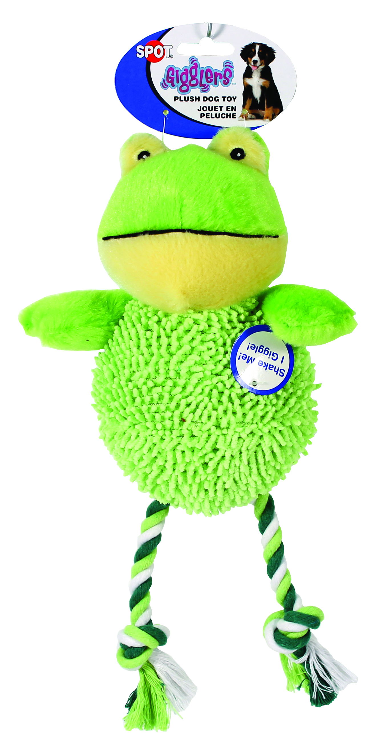 SPOT GIGGLER PLUSH WATER CRITTER PLUSH DOG TOY