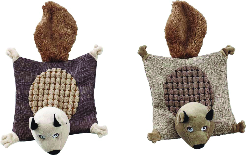 SAMMY SQUIRREL PLUSH DOG TOY