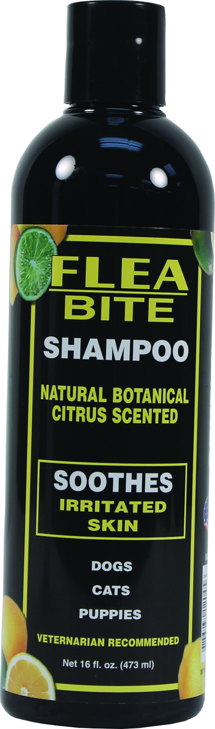 FLEA-BITE PET SHAMPOO WITH CITRUS SCENT