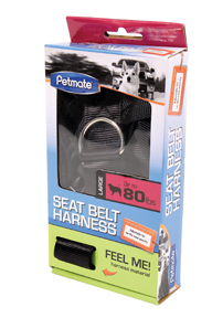 SEAT BELT TRAVEL HARNESS FOR DOGS