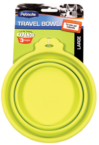 TRAVEL BOWL FOR DOGS & CATS
