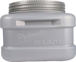 MASON JAR INSPIRED PET FOOD STORAGE CONTAINER