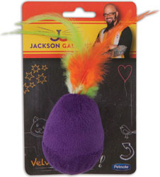 JACKSON GALAXY SOFT VELVET BOBBLER