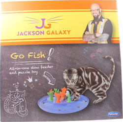 JACKSON GALAXY GO FISH CAT TOY