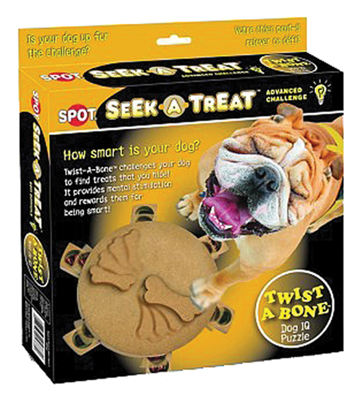 SPOT SEEK-A-TREAT ADVANCED CHALLENGE TWIST-A-BONE