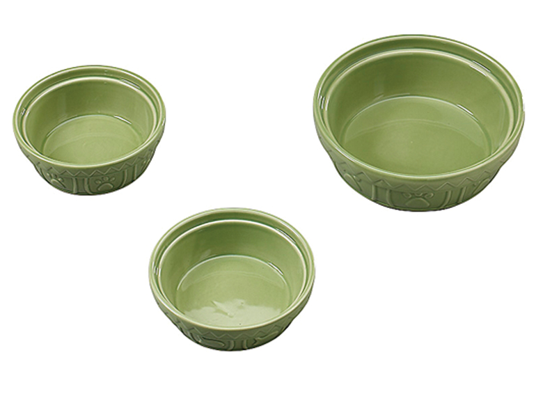 6" Adjustable Diner with Ceramic Bowls - Palm (22 Oz)