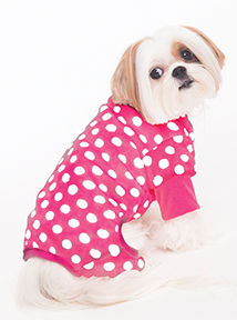 COZY FLEECE SLEEPER DOG PAJAMAS