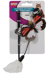 SPOT FLUTTERING BUTTERFLY MINI TEASER WAND