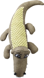 CATIE CROCODILE PLUSH DOG TOY