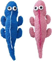 LIZZY LIZARD PLUSH DOG TOY